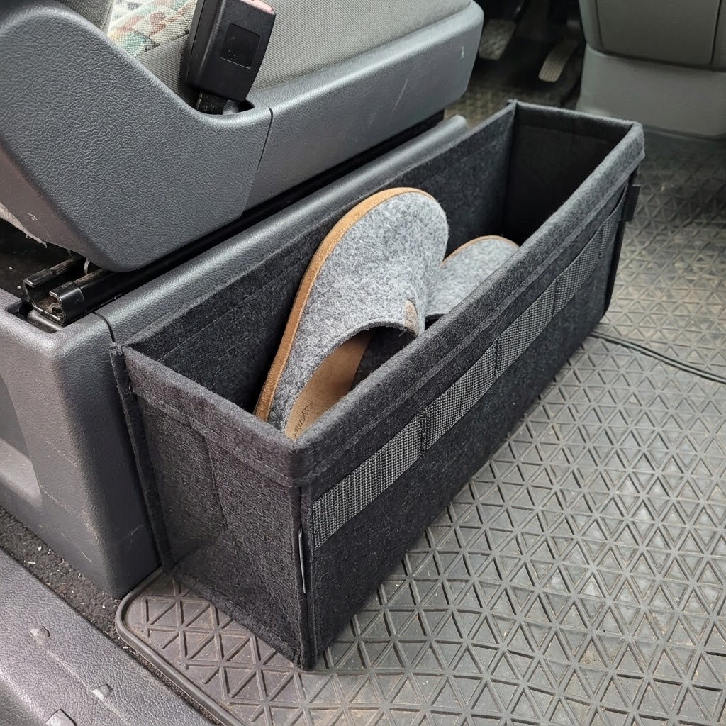 FILZ Stauraumtasche Organizer für z.B. Sitzkonsole Sprinter, Crafter, Master und sonstige mit Magnethalter