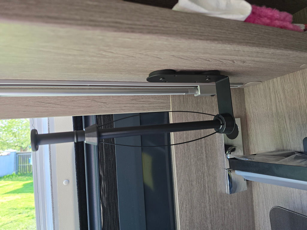 Küchenrollenhalter Magnetisch mit Ratschensystem / Abrollstop für Camper und zu Hause
