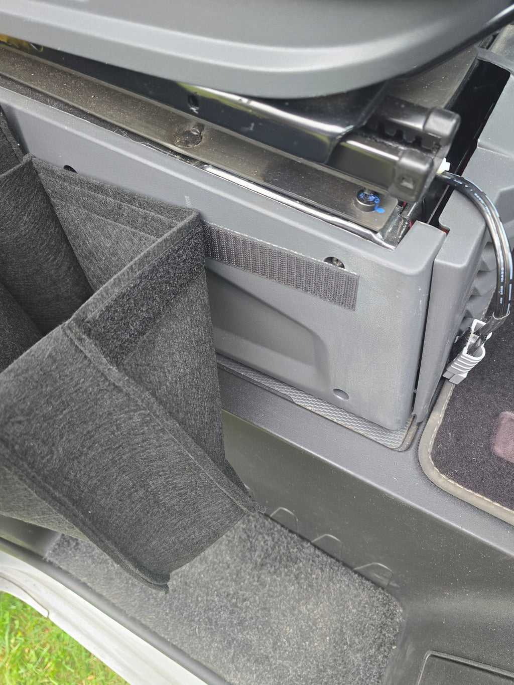 Stauraumtasche Filz Tasche für Beifahrersitz Wohnmobil / Kastenwagen