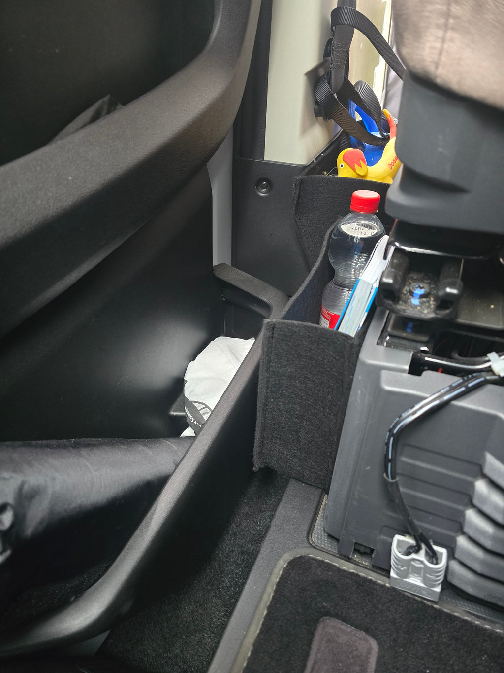 Stauraumtasche Filz Tasche für Beifahrersitz Wohnmobil / Kastenwagen