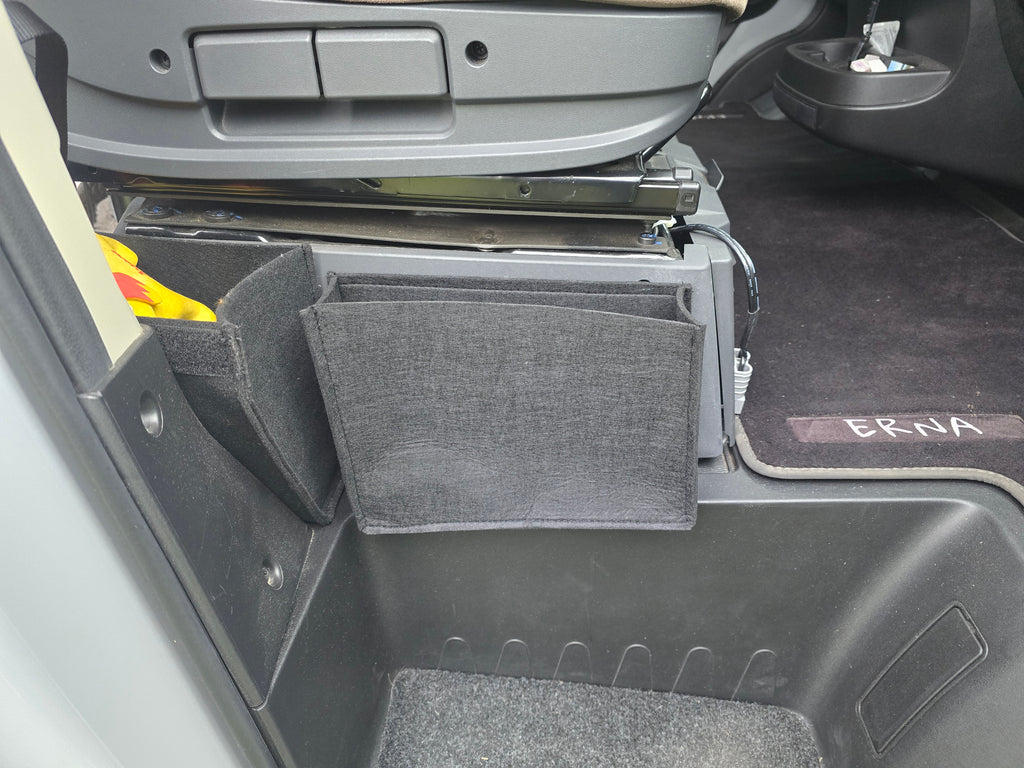 Stauraumtasche Filz Tasche für Beifahrersitz Wohnmobil / Kastenwagen