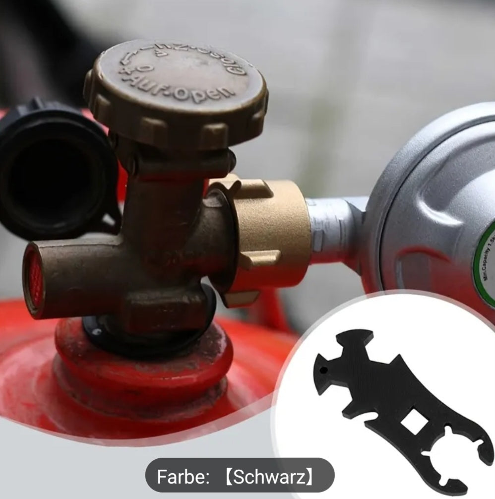 Magnetischer Universal Gasschlüssel für Druckregler/Druckminderer und Grill Gasflaschen