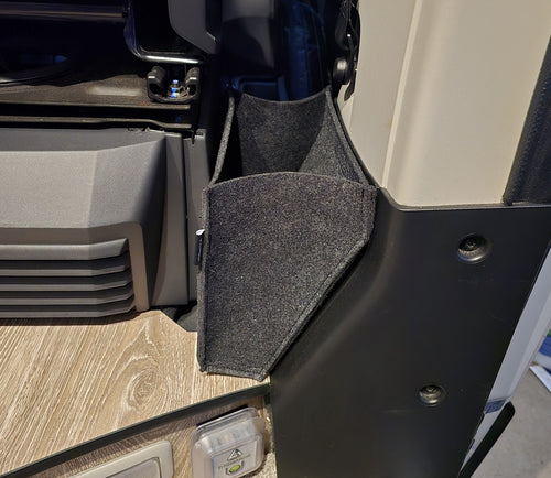 Filz Stauraumtasche XL (30cm) Tasche für B-Säule Kastenwagen / Wohnmobil