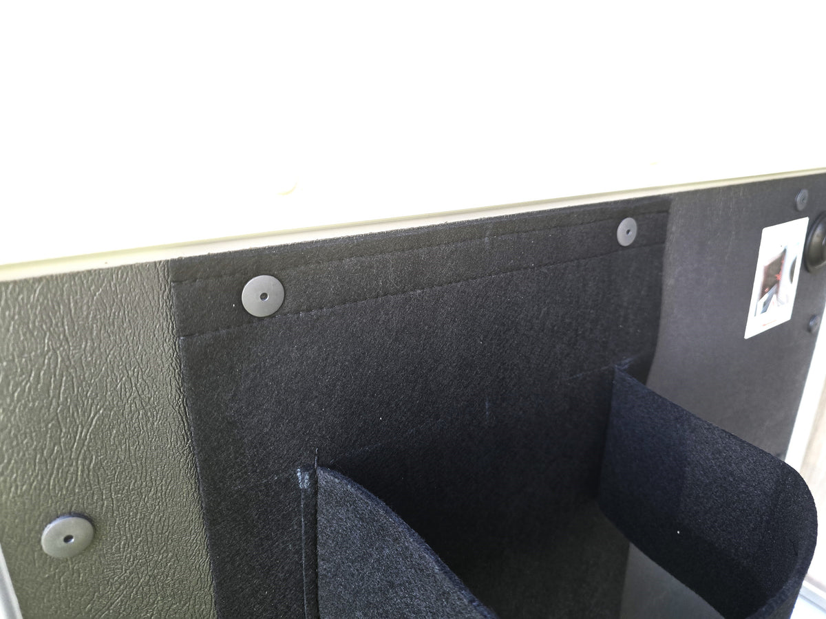 Hecktürtasche (2 Stück) FILZ für Auffahrkeile / Kastenwagen