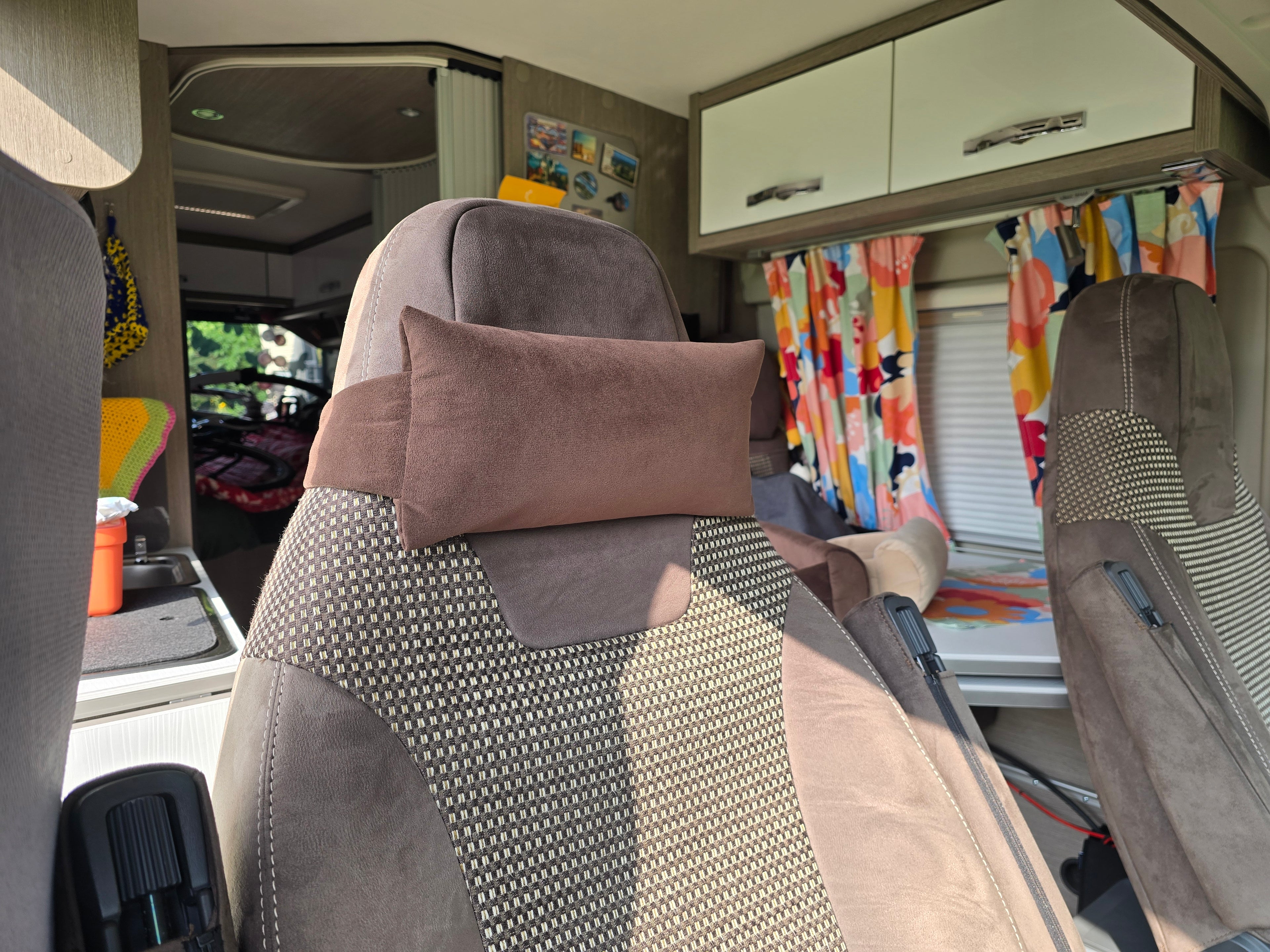 Nackenstütze Kopfstütze für Wohnmobilsitze mit hoher Lehne