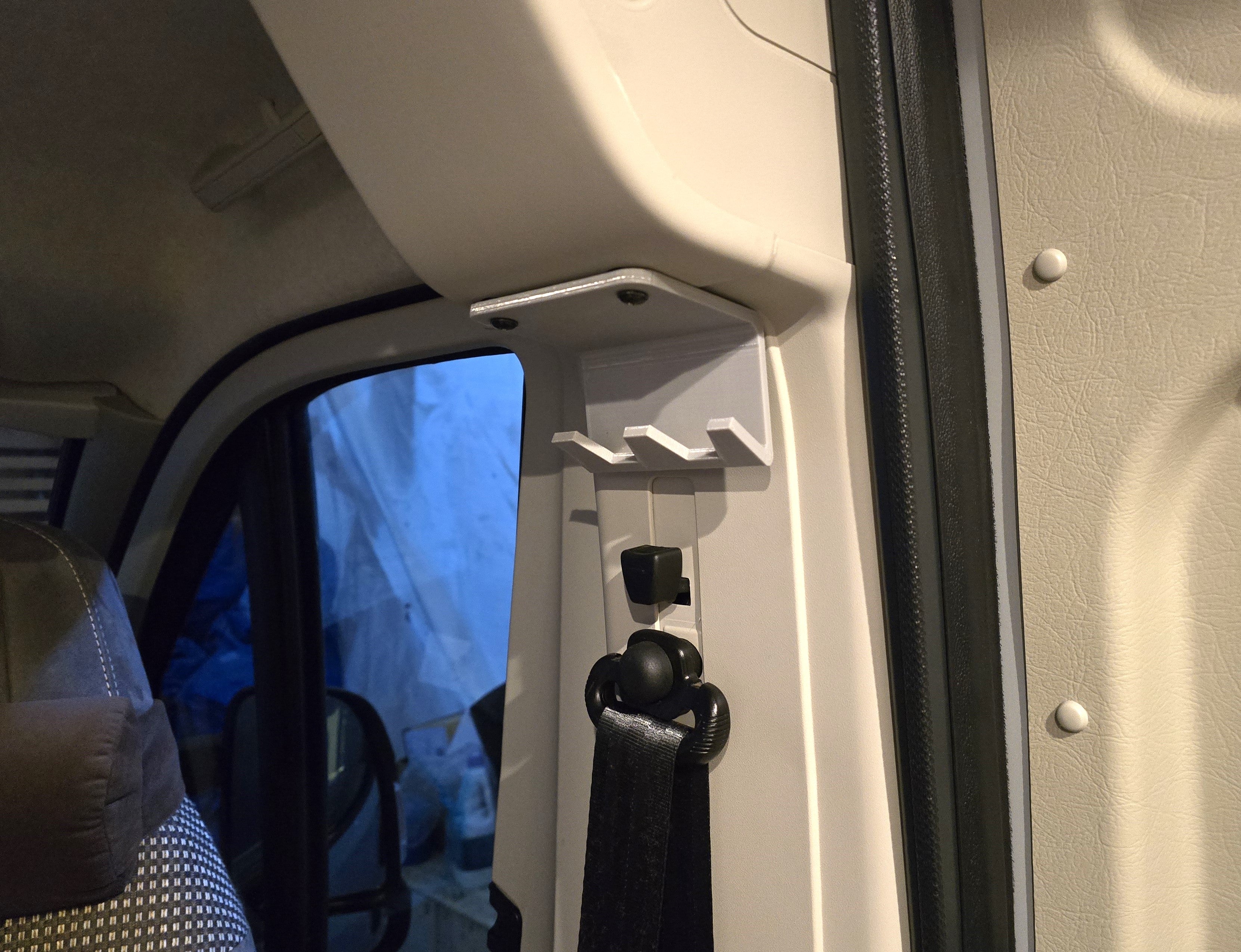 Kleiderhaken für Wohnmobil / Kastenwagen B-Säule Fiat Ducato Peugeot Boxer Citroen Jumper