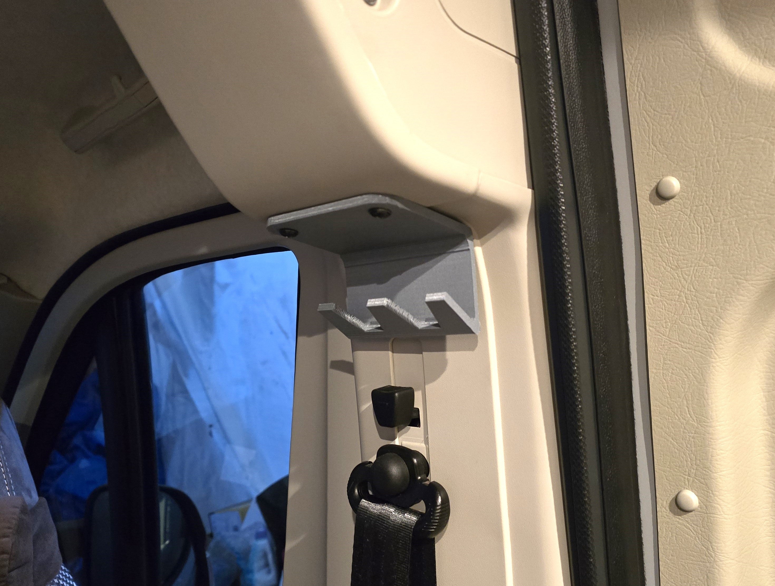 Kleiderhaken für Wohnmobil / Kastenwagen B-Säule Fiat Ducato Peugeot Boxer Citroen Jumper
