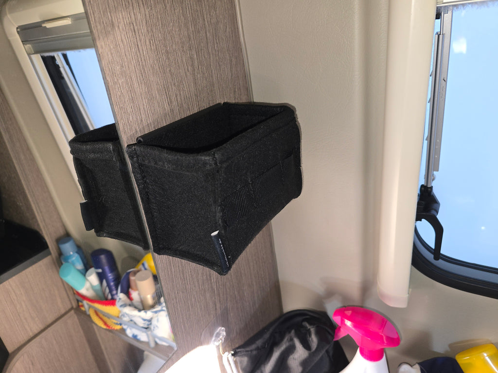 Magnetische Filz Stauraumtasche Tasche für Wohnmobil / Kastenwagen / Wohnwagen