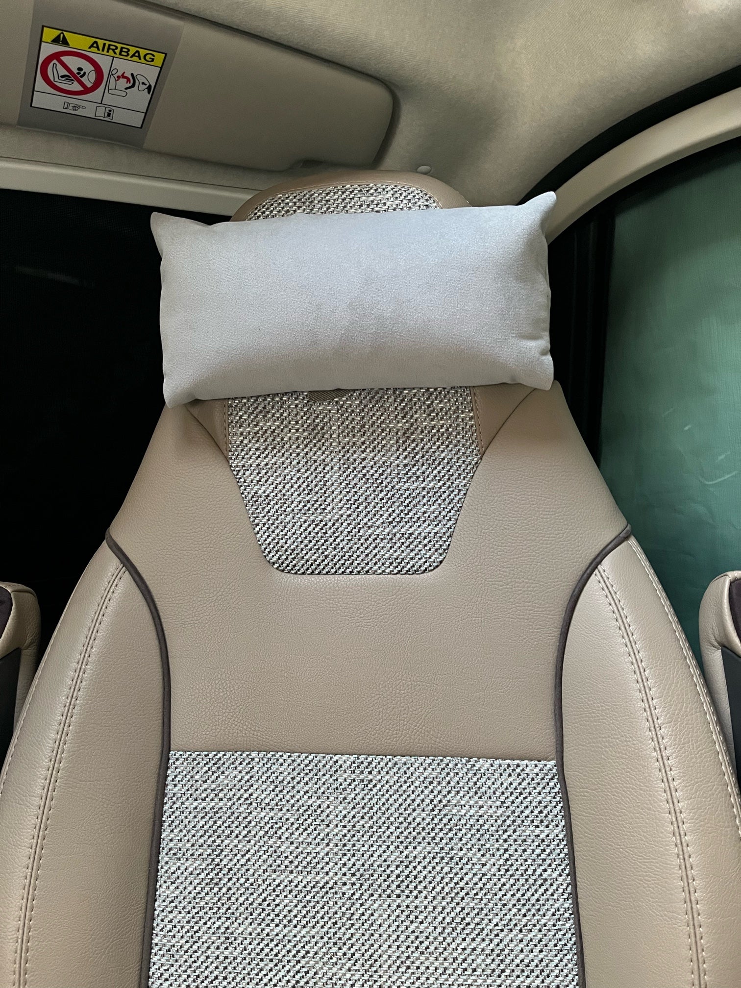 Nackenstütze Kopfstütze für Wohnmobilsitze mit hoher Lehne