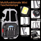 Multifunktionstool, Gadget, Taschenlampe, Werkzeug für Camping und Alltag