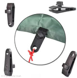 Zeltklammern Planen- und Zeltspanner perfekt für Camping und Outdoor - 10 Stück