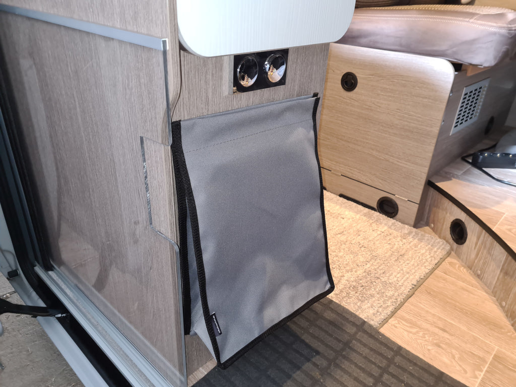 Abfalltasche Mülleimer "binybag" mit Magnethalter u/o Schrankhalter Wohnmobil Kastenwagen Camper
