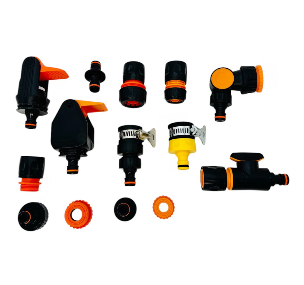 Wasseradapter SET - diverse Wasserdiebe, Wasserhahnanschlüsse uvm.
