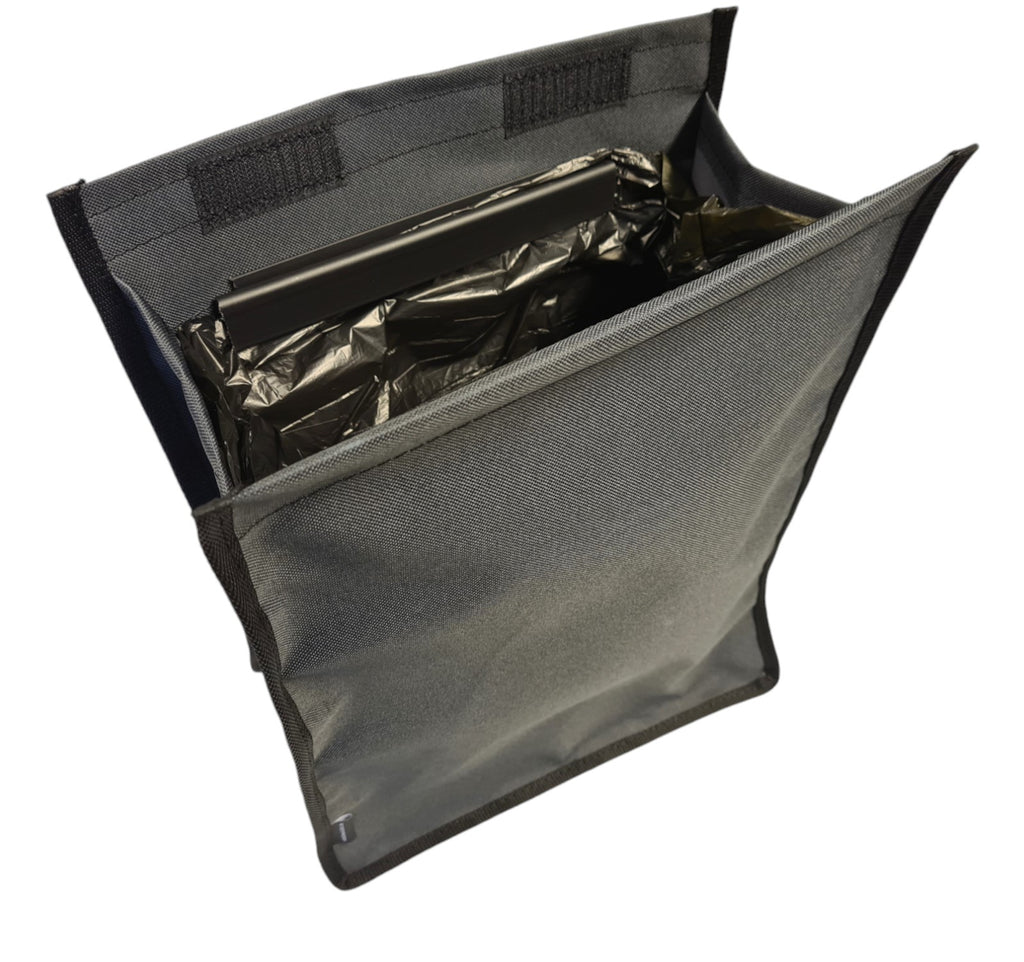 Abfalltasche Mülleimer "binybag" mit Magnethalter u/o Schrankhalter Wohnmobil Kastenwagen Camper