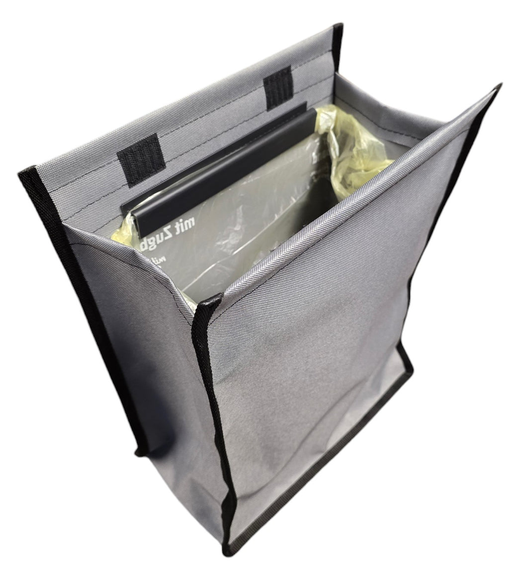 Abfalltasche Mülleimer "binybag" mit Magnethalter u/o Schrankhalter Wohnmobil Kastenwagen Camper