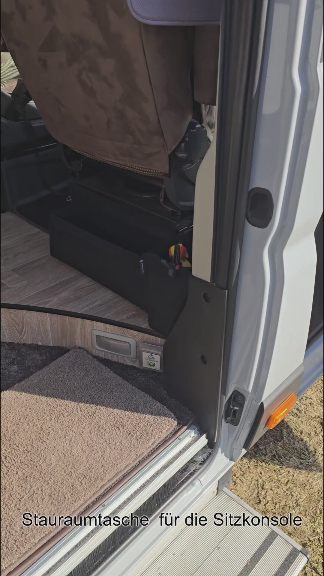 FILZ Stauraumtasche für die Sitzkonsole mit Magnethalter Wohnmobil / Kastenwagen